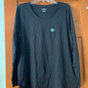 L.L. Bean Black Tshirt NWT